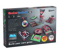 fischertechnik Build Your Own Game kit de Construction dès 7 Ans, 8 modèles | Jeu de construction 564067 avec plusieurs jeux de société et d’adresse, pour s’amuser en famille, instructions incluses