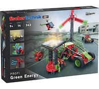 Fischertechnik Jeu de construction Énergie Verte 559879 – Kit solaire, 14 modèles, dès 9 ans