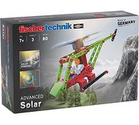 fischertechnik Hélicoptère Solaire 544616 - Jeu de Construction pour Enfants sur l'énergie Solaire, 3 modèles, à partir de 7 Ans, Vert