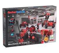 fischertechnik Mechanic & Static 2, 536622 - kit de Construction pour Enfants, Jeu éducatif, 30 modèles, à partir de 9 Ans, Noir