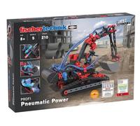 fischertechnik Pneumatic Power kit de Construction dès 8 Ans, 6 modèles | Jeu de construction pneumatique pour enfants 533874, modèles techniques réalistes à assembler et à découvrir