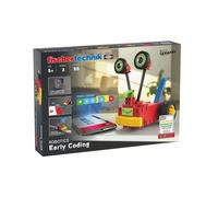 fischertechnik Robotics Early Coding 559889 - Robots programmables télécommandés, kit de robotique, 3 modèles, à partir de 5 Ans