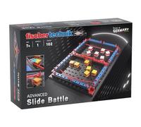 fischertechnik Slide Battle 569014 - kit de Construction pour Enfants, Jeux d'habileté, à partir de 7 Ans, Bleu, uno