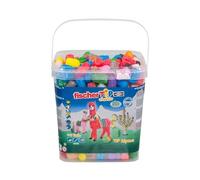 fischerTiP 548968 Tip Alpaca kit de Bricolage pour Enfants, Jouet créatif, 600 pièces, Multicolore, à partir de 5 Ans