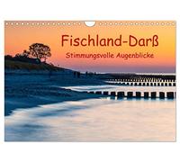 Fischland-Darß - Stimmungsvolle Augenblicke (Wandkalender 2026 DIN A4 quer), CALVENDO Monatskalender: Faszinierende Lichtstimmungen, eingefangen in einer der schönsten deutschen Urlaubsregionen.