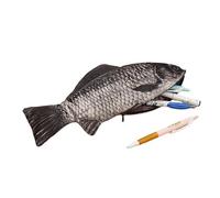 Fischstiftkoffer - Fischbeutel Bleistiftkoffer | Fishh Form Reißverschluss Beutel Neuheitstasche für die Schule | Langlebige Briefpapierfischbag -Schulvorstellungen | Wasserdichte Bleistiftbeutelfis