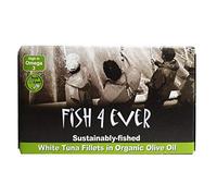 Fish 4 Ever White Tuna in Organic Olive Oil 120g