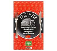 Fish 4 Ever Whole Sardines in Organic Tomato Sauce 120g