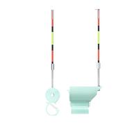 Fish Bite Alarm | Portable PP Fishing Rod Alert 3.3x10.5cm & 3.5x12cm | Electronic Sensitive Bite Detector | Night Day Ice Lake River Beach Fishing Bell For Catfish Carp Anglers Compact Portable Tackl