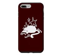 Fish Bones Stargazing Chat joufflu Paresseux des années 90 Y2K Coque pour iPhone 7 Plus/8 Plus