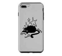 Fish Bones Y2K 90s Lazy Chubby Cat Tomcat par Fish Bones Stargazing Coque pour iPhone 7 Plus/8 Plus