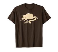Fish Bones Y2K Lazy Chubby Tomcat Cat des années 90 T-Shirt