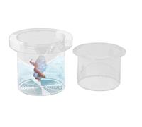 Fish Breeder Box | Mesh Breeding Tank Divider, Floating Hatchery Incubator Container | Aquarium Isolation Box for Guppy Shrimp Egg Fry Acclimation, Baby Fish Care, Angelfish Breeding Setup