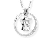 fish Chaine Enfant Adorable Avec Pendentif Ange En Argent Sterling 925