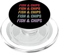 Fish & Chips PopSockets PopGrip pour MagSafe