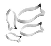 Fish Cutters Shapes - 4pcs Fish Shape Safe Diy Fun