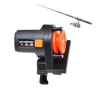Fish Deep Counters | Bateau de pêche en mer Poisson Acient | Compteur de Valve Durable pour la pêche, exactement au Minimum, Chaque Pied de la Corde est mesurée au et à Mesure qu'elle Passe sur Le