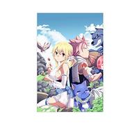 FISH DRAGATE Poster Anime Fairy Tail 25 sur toile pour décoration de chambre à coucher, paysage sportif, décoration de bureau, cadeau sans cadre, 50 x 75 cm
