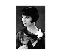 FISH DRAGATE Poster de l'acteur Louise Brooks 18 sur toile - Décoration murale - Pour salon, chambre à coucher - Style sans cadre - 40 x 60 cm