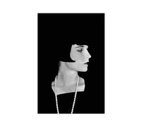 FISH DRAGATE Poster de l'acteur Louise Brooks 2 sur toile - Décoration murale pour salon, chambre à coucher - Style sans cadre - 30 x 45 cm