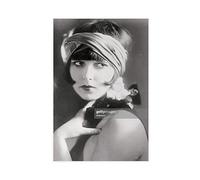 FISH DRAGATE Poster de l'acteur Louise Brooks 5 sur toile - Décoration murale pour salon, chambre à coucher - Style sans cadre - 30 x 45 cm