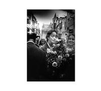 FISH DRAGATE Poster du photographe Robert Doisneau 1 sur toile - Décoration murale - Pour salon, chambre à coucher - Style sans cadre - 30 x 45 cm