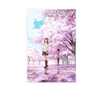 FISH DRAGATE Poster « I Want to Eat Your Pancreas » 2 sur toile - Décoration murale - Pour salon, chambre à coucher - Style sans cadre - 30 x 45 cm