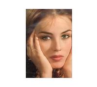 FISH DRAGATE Poster Isabelle Adjani 27 sur toile - Décoration pour chambre à coucher, bureau, chambre - Cadeau sans cadre - 30 x 45 cm