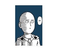 FISH DRAGATE Poster One Punch Man 17 sur toile - Décoration murale - Pour salon, chambre à coucher - Style sans cadre - 30 x 45 cm