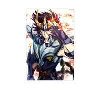 FISH DRAGATE Poster Saint Seiya 15 sur toile pour décoration de chambre à coucher, paysage sportif, bureau, chambre, cadeau sans cadre, 40 x 60 cm