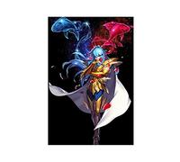 FISH DRAGATE Poster Saint Seiya 2 sur toile - Décoration de chambre à coucher, paysage sportif, bureau, chambre - Cadeau sans cadre - 30 x 45 cm