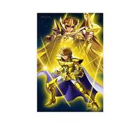 FISH DRAGATE Poster Saint Seiya 24 sur toile pour décoration de chambre à coucher, paysage sportif, bureau, chambre, cadeau, style sans cadre, 30 x 45 cm
