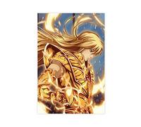 FISH DRAGATE Poster Saint Seiya 26 sur toile pour décoration de chambre à coucher, paysage sportif, bureau, chambre, cadeau, style sans cadre, 30 x 45 cm