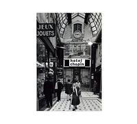 FISH DRAGATE Poster sur toile du photographe Robert Doisneau - Décoration murale pour salon, chambre à coucher - Style sans cadre - 30 x 45 cm