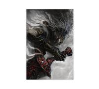 FISH DRAGATE Poster sur toile Elden Maliketh, The Black Blade - Décoration pour chambre à coucher, bureau, chambre - Cadeau - Sans cadre - 30 x 45 cm