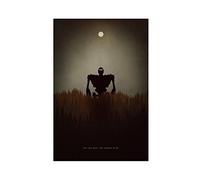 FISH DRAGATE Poster The Iron Giant Anime 22 sur toile - Décoration murale - Pour salon, chambre à coucher - Style sans cadre - 30 x 45 cm