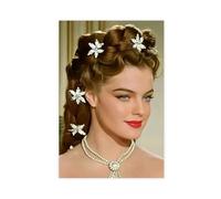 FISH DRAGATE Romy Schneider Poster sur toile pour chambre à coucher, paysage sportif, décoration de bureau, chambre, cadeau, sans cadre, 30 x 45 cm