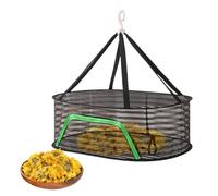 Fish Drying Net - Polyester, 15.75x23.62x7.87in Sweater Drying Net Durable And Space-Saving | Crochet rotatif de 360 degrés, Mesh Dryings Rack For Fruits, Clothes, Seafood, Kitchen, Outdoor Use