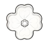 Fish Feeder, Aquarium Feeding Control Tool, Flower Shaped Suction Cup Tray for Fish Tank Feeding, Aquarium Food Bowl for Turtle Betta Tetra Shrimp, Saltwater Freshwater Home Tank Solution