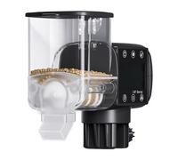 Fish Feeder, Auto Fishes Feeders, Programmable Feeding Machine | Battery Powered Aquarium Fish Feeder with Timer | Programmable Feeding with Digital Display, Smart Food Dispenser for Daily Use