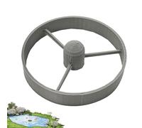 Fish Feeder Ring, Aquarium Food Holder, 2.56x0.79 inches Floating Feeding, Keeps in Place, Reduces Water, Round Shape, for Betta Guppy Turtle Freshwater Saltwater Tanks