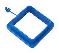 Fish Feeding Rings,Square Shape Fish Safe Floating Food Feeder Circle with Suction Cup,Aquarium Accessories for Bettas Guppy Goldfish Floating Plants in Place