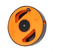 Fish Finder Enrouleur de câble ABS et acier inoxydable Support d'écran pour câble de 50 m 1,8 mm Noir