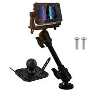 Fish Finder Transducer Mount | 360° Adjustable Rotating Holder, Universal