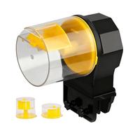 Fish Food Dispenser - Automatic Fish Feeder for Aquarium, Food Dispenserr Battery Powered, Automatic Fishh Feeder Dispenser, for Betta Turtle Shrimp Aquarium Pond Vacation Weekend Home School Pet