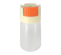 Fish Food Storage Dispenser, Aquarium Feeder Bottle with Press-to-Feed Design, Odorless Quantitative Feeding Holder, Leak-Proof Container, Made of Abs Material, 2.16 * 2 * 4.45in