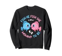 Fish HE Fish She Mommy to BE Gender Reveal Party (Fête de Sweatshirt