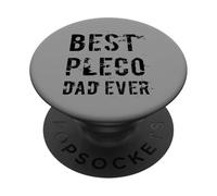 Fish Keeping Best Pleco Papa Aquarist Poisson d'eau Douce PopSockets PopGrip Adhésif