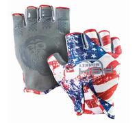 Fish Monkey Gloves Poisson Singe Gants Stubby Guide Gants, XL, Americana