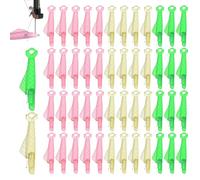 Fish Mouth Needle Threaders - 50PCS Portable Sewing Tools For Embroidery Floss & Craft Projects | Quick Thread Inserters For Hand Sewing & Stitching